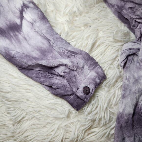 Young Fabulous & Broke Raine Tie Dye Wrap Dress - Picture 12 of 12